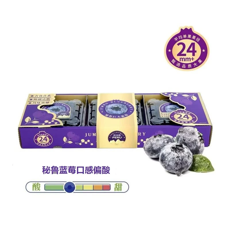 秘鲁巨大蓝莓375g