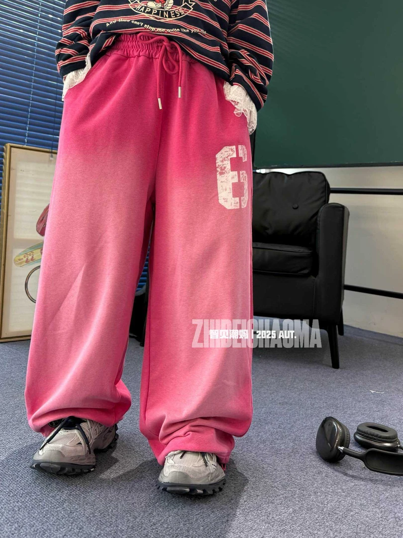 街头潮中童运动裤