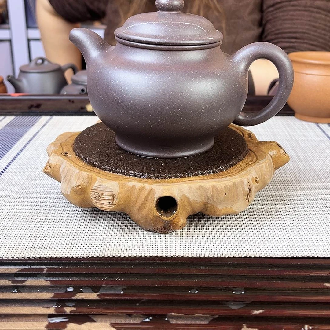 紫砂茶壶宜兴紫砂大水谭天青350c c