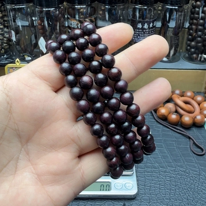 手串/手链阴沉木2.108.紫棋