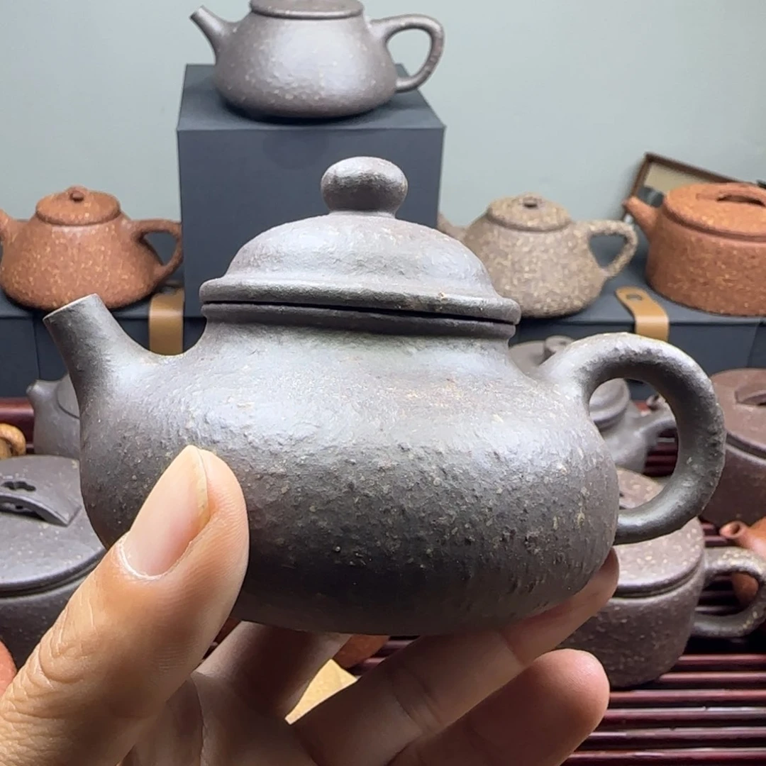 紫砂茶壶珈*八目天青容天180cc