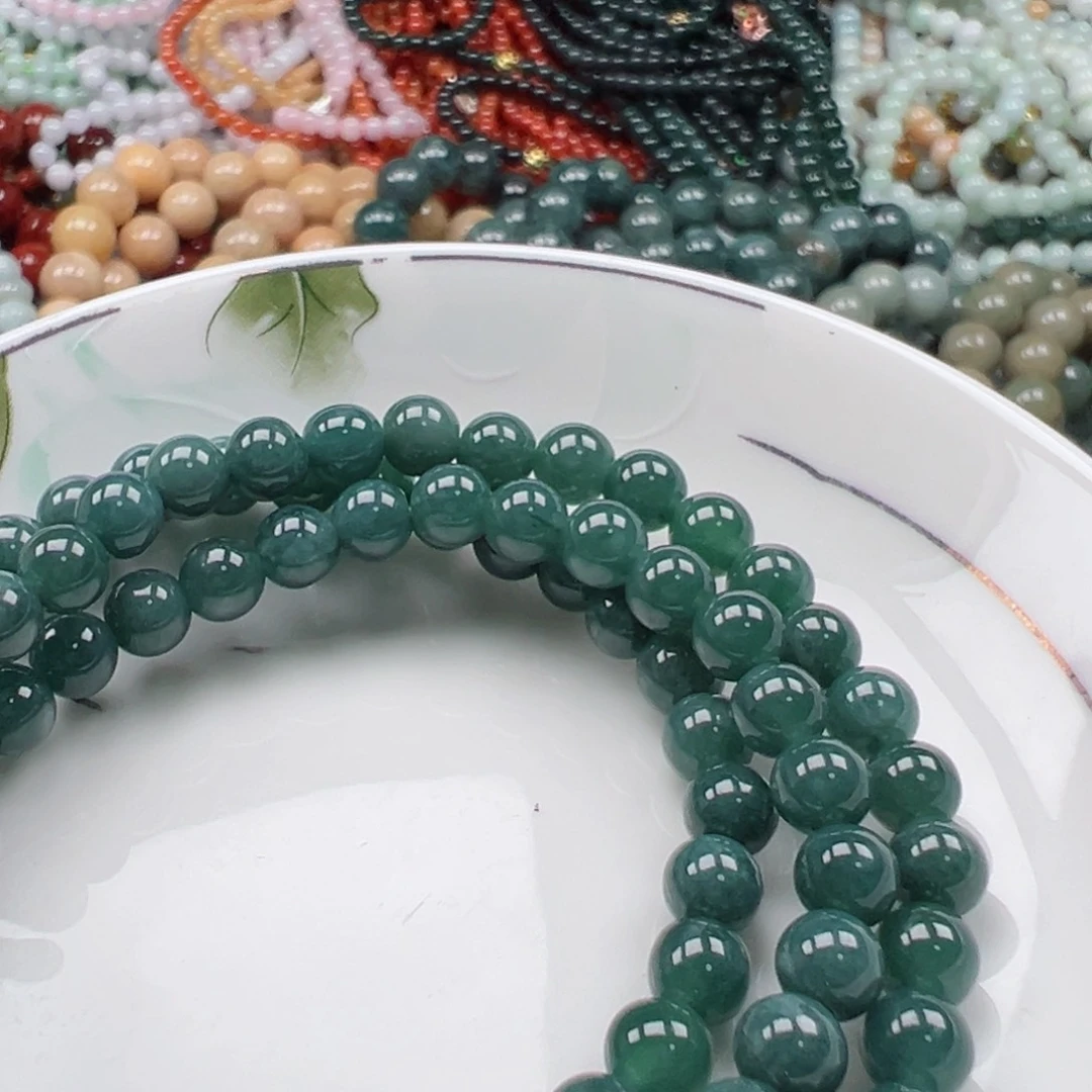未镶嵌手链翡翠翡翠