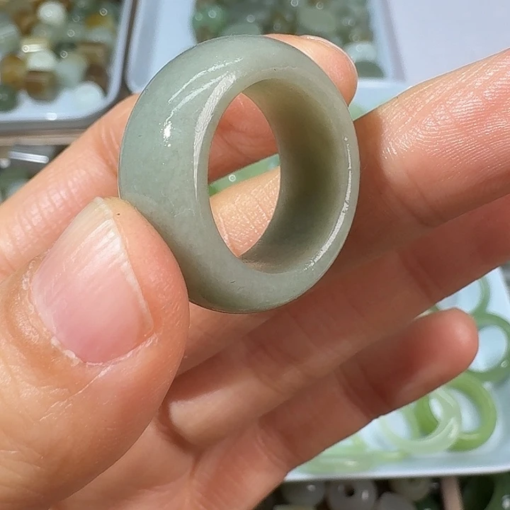 和田玉未镶嵌颈饰18.5内径120