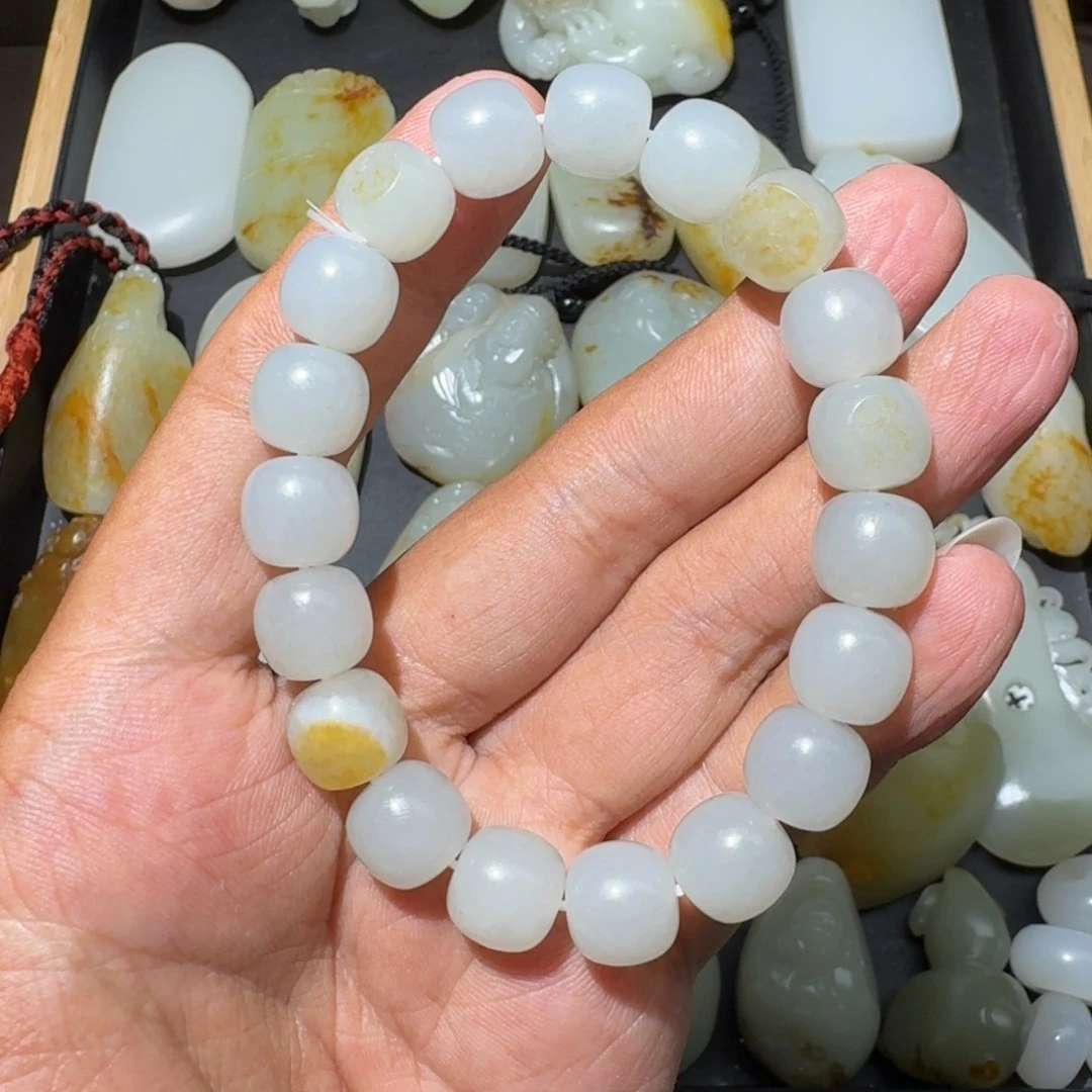 和田玉未镶嵌吊坠(不含链)