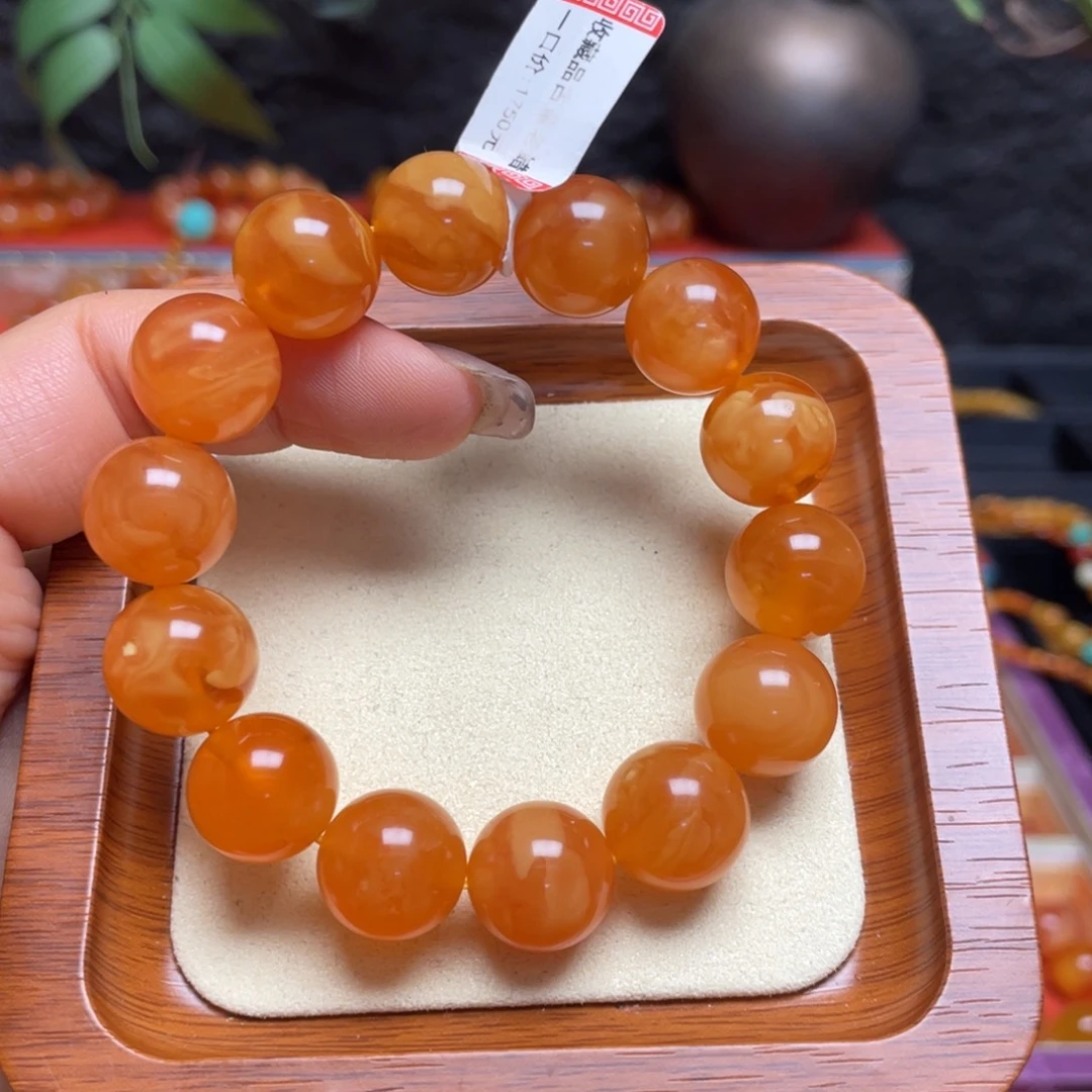 蜜蜡未镶嵌手链手串