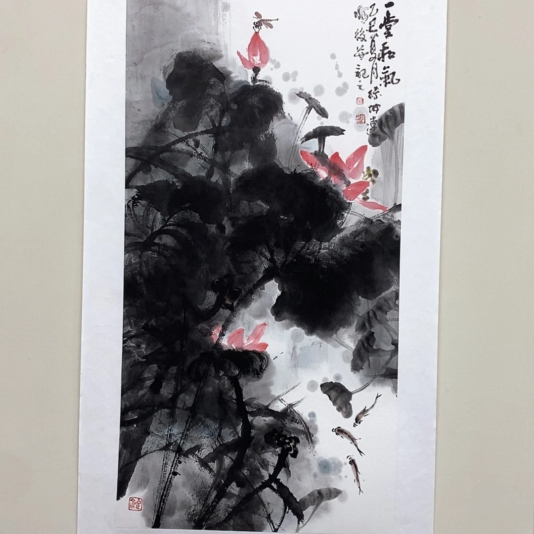 国画徐坤连三尺精品佳作