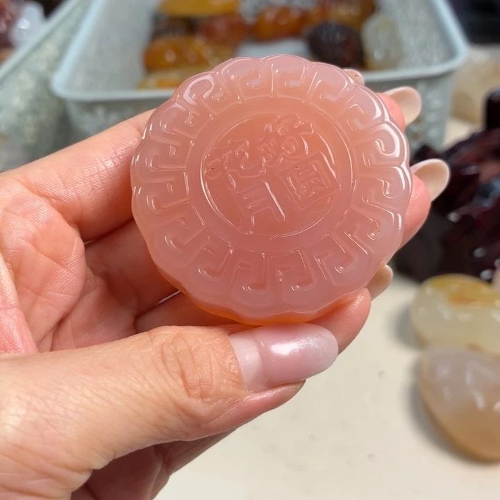 玛瑙/玉髓未镶嵌吊坠(不含链)