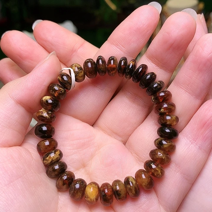 琥珀未镶嵌裸石抚顺琥珀9-44