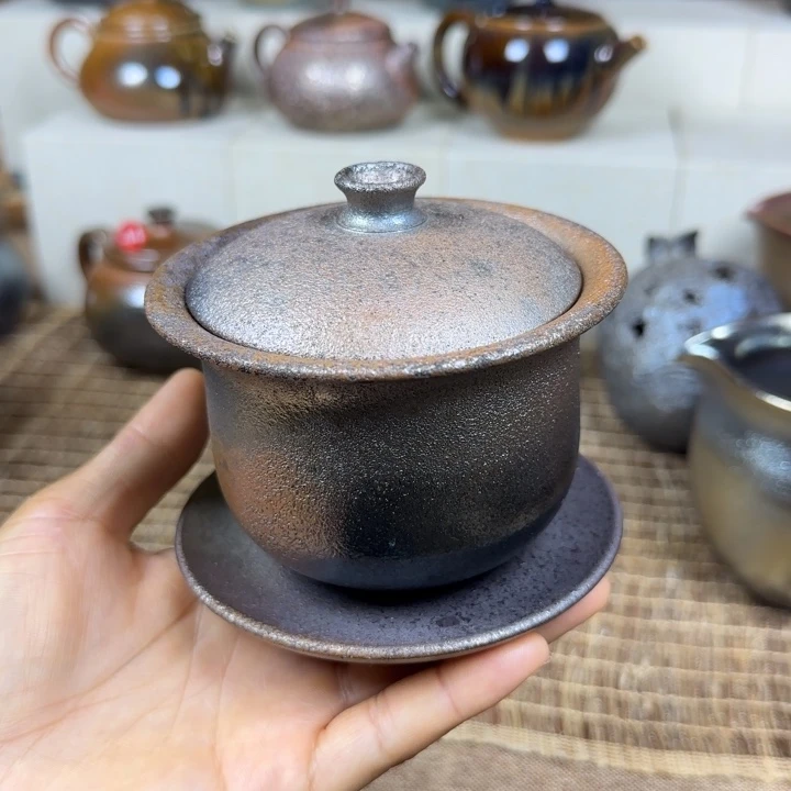 云南建水古法柴烧杯