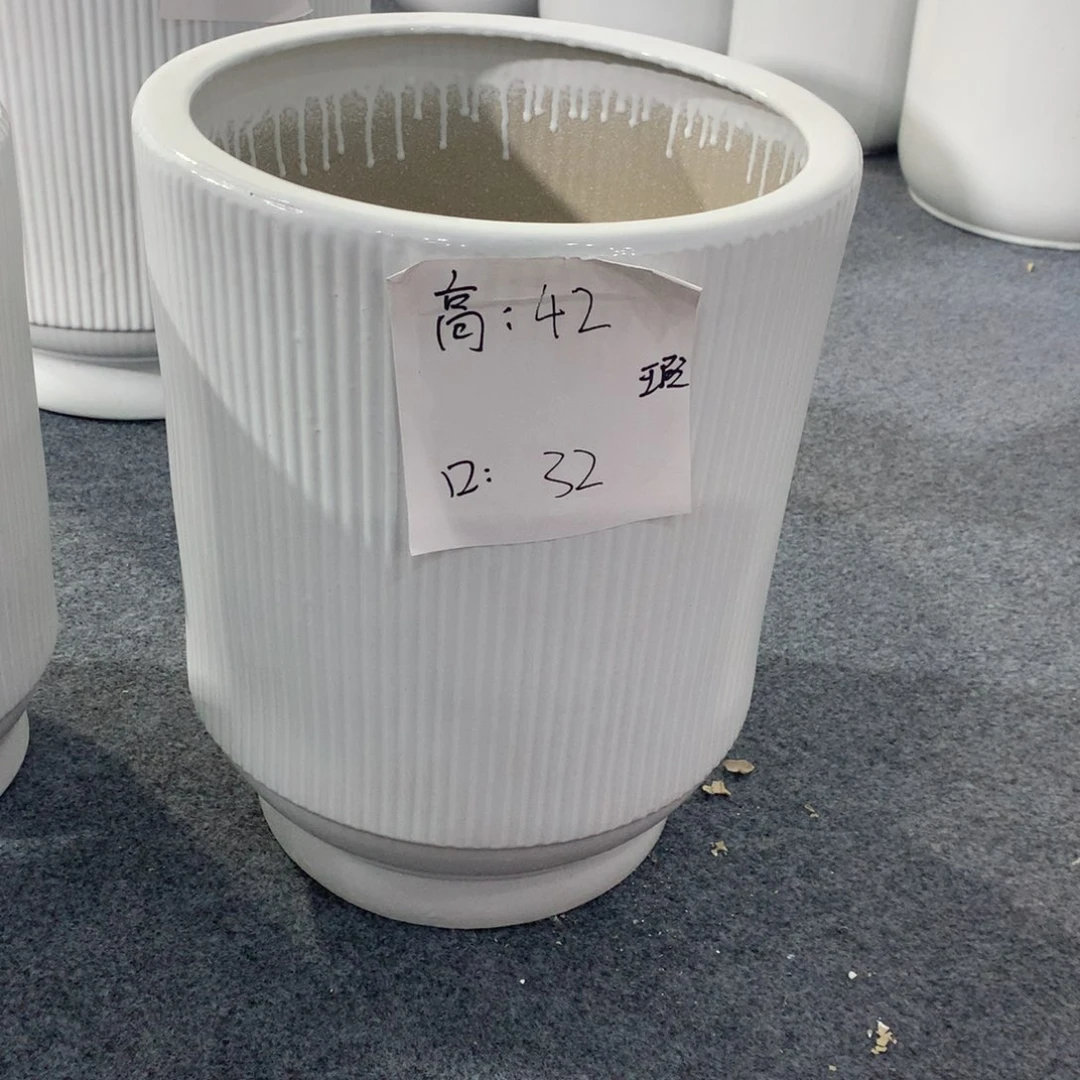 高温陶瓷花盆微瑕