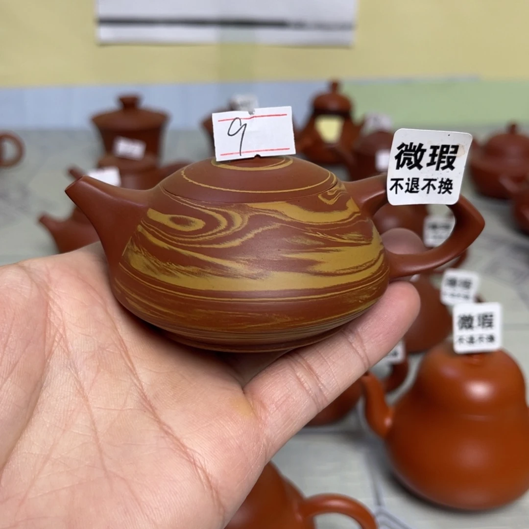 勿*．（微瑕不退不换）潮州手拉壶，（慎拍）