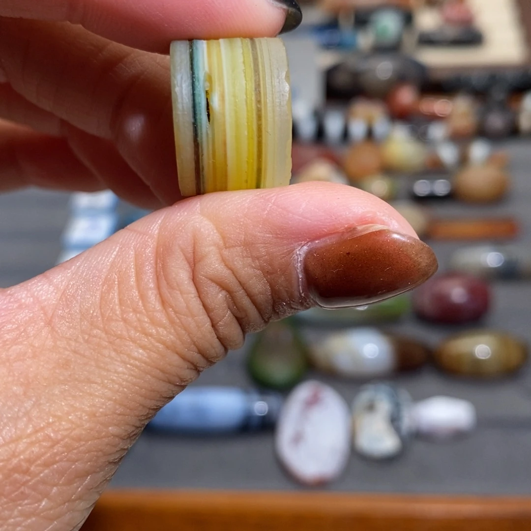 七***唐玛瑙/玉髓合金手链微瑕不退换