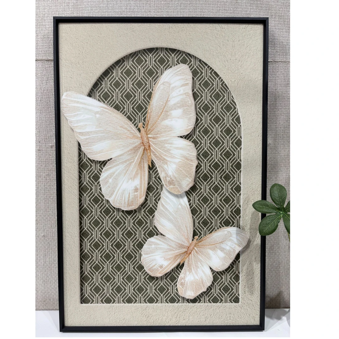 简约几何抽象风格客厅沙发背景墙装饰画高级感满满141