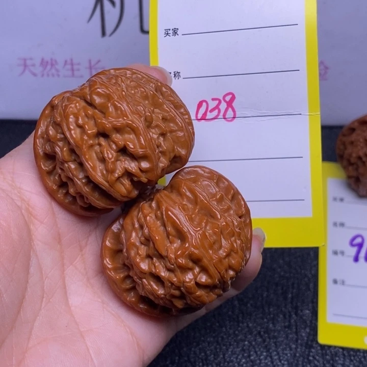 吊坠文玩核桃038/44闷白