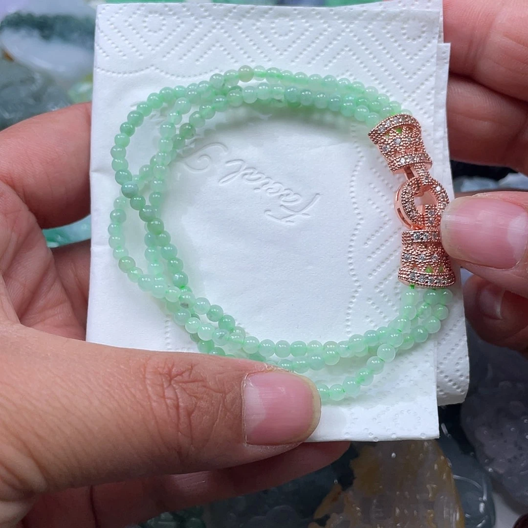 颈饰未镶嵌翡翠翡玉缘翡翠