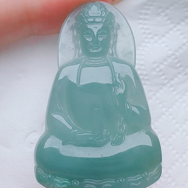 翡翠未镶嵌颈饰天然的A货翡翠多样性发其一