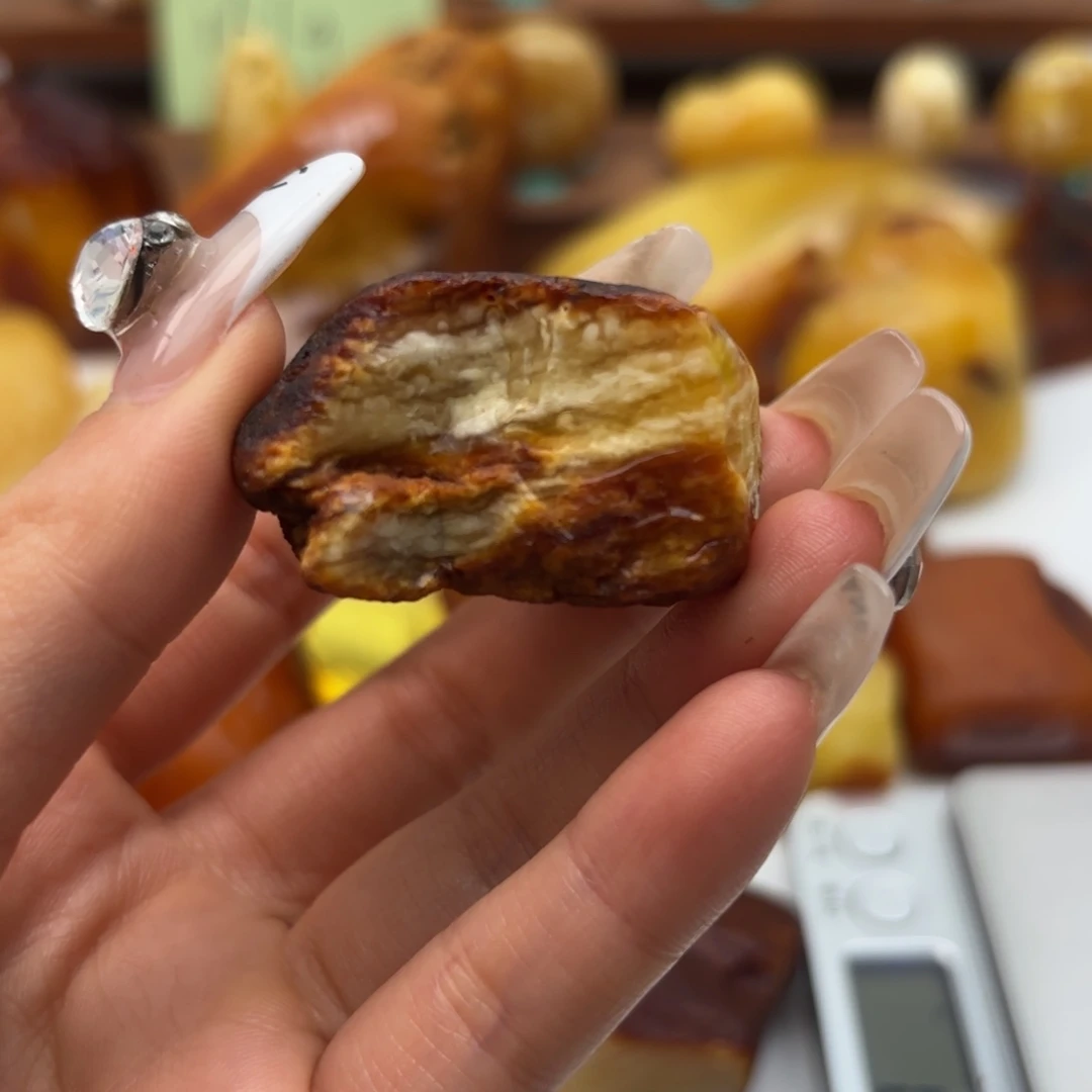 染***丶定制琥珀未镶嵌不退不换