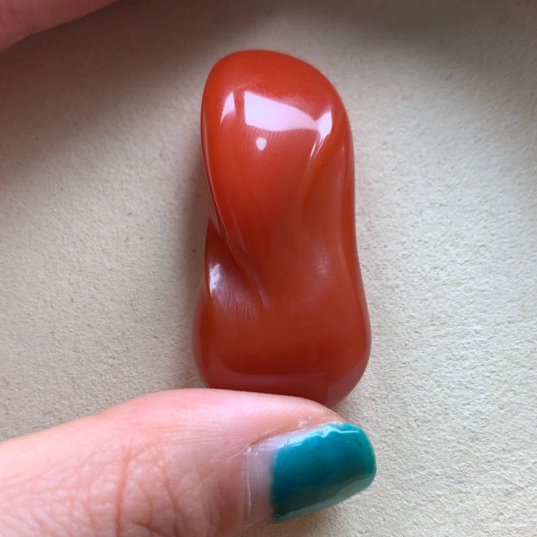 南红玛瑙未镶嵌保山天然原矿南红随型吊坠