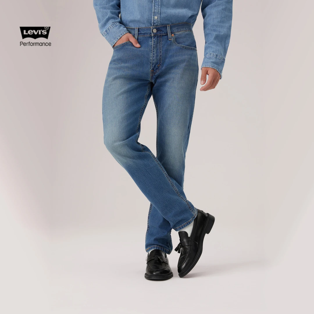 Levi's李维斯冬暖系列男士502标准版型美式复古时尚休闲牛仔裤