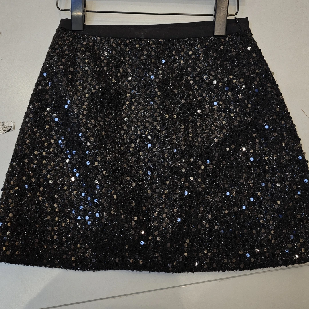 新款亮片百搭半裙