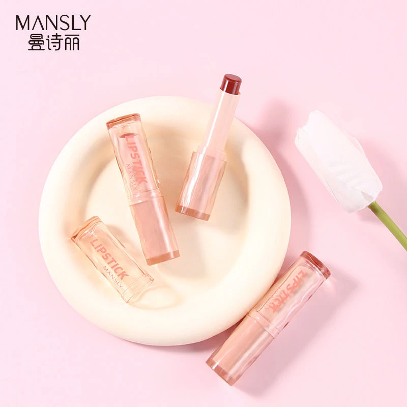 曼诗丽水光晶冻口红镜面滋润显色显白不易沾杯唇膏学生女