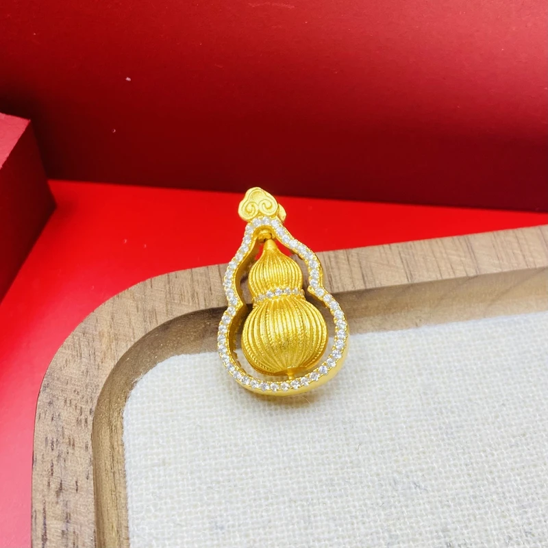 吊坠K0532经典黄色可转葫芦吊坠多样性发货47645