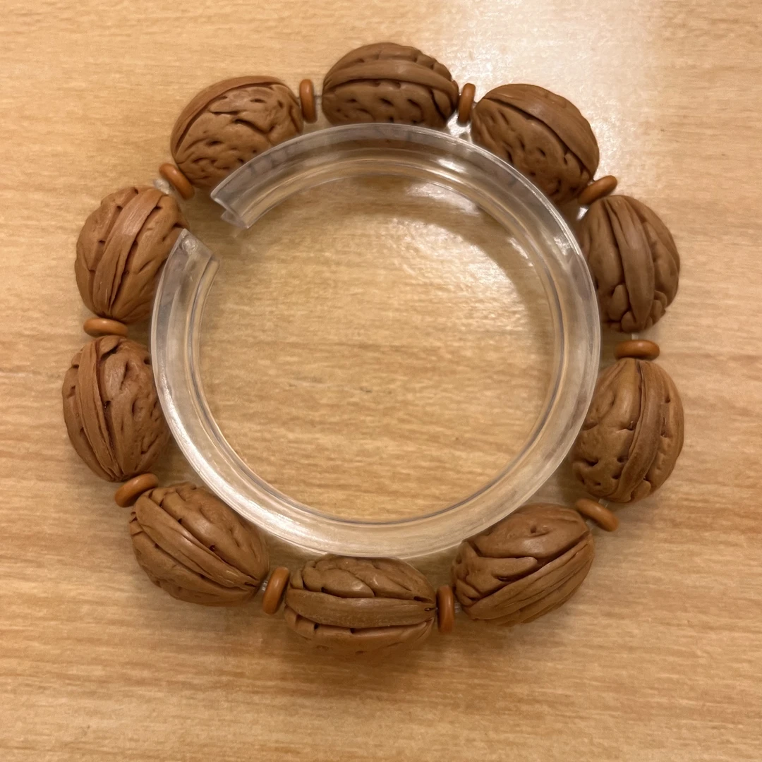 桃核手串手持手链天然（一物一拍）