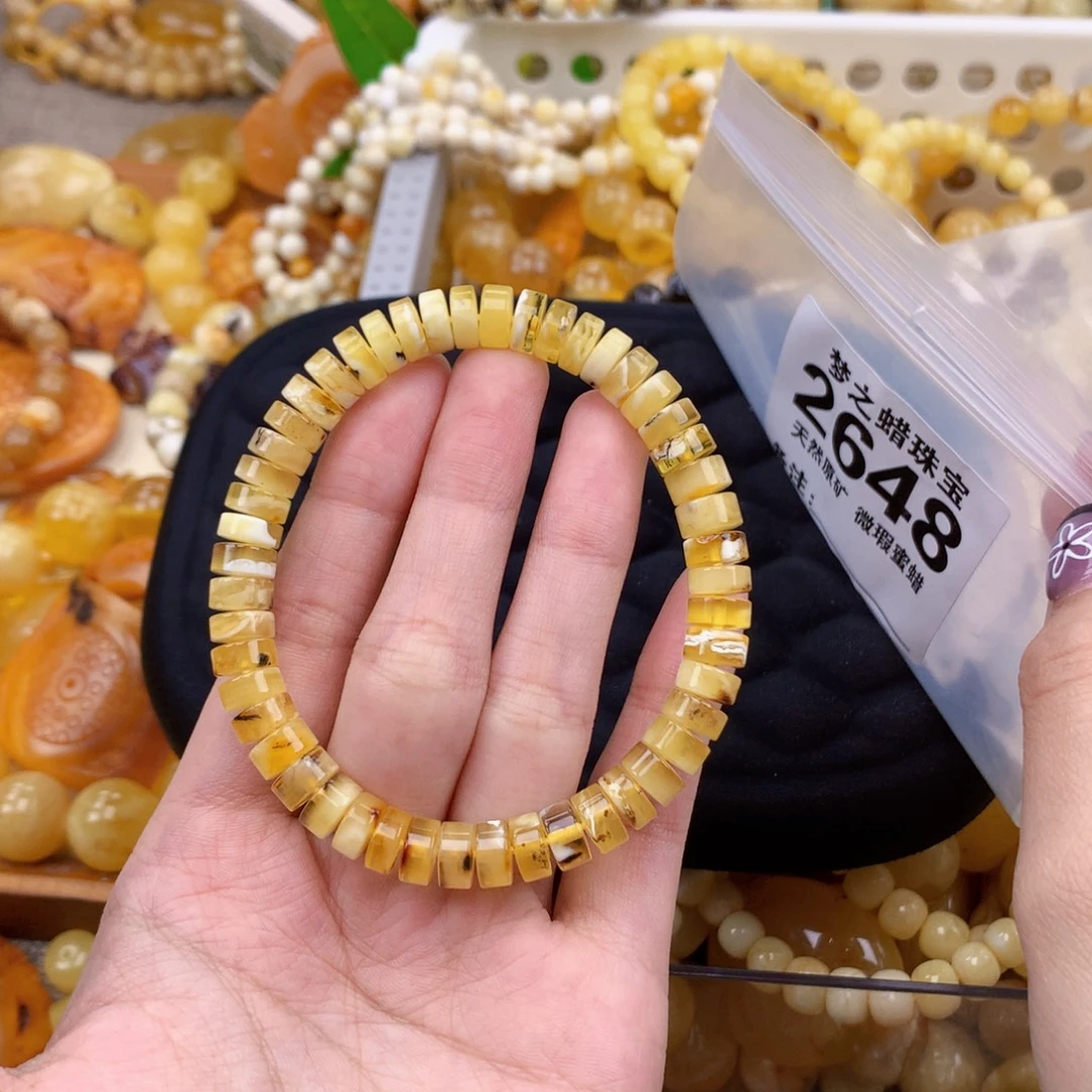 蜜蜡未镶嵌珠宝奇石8