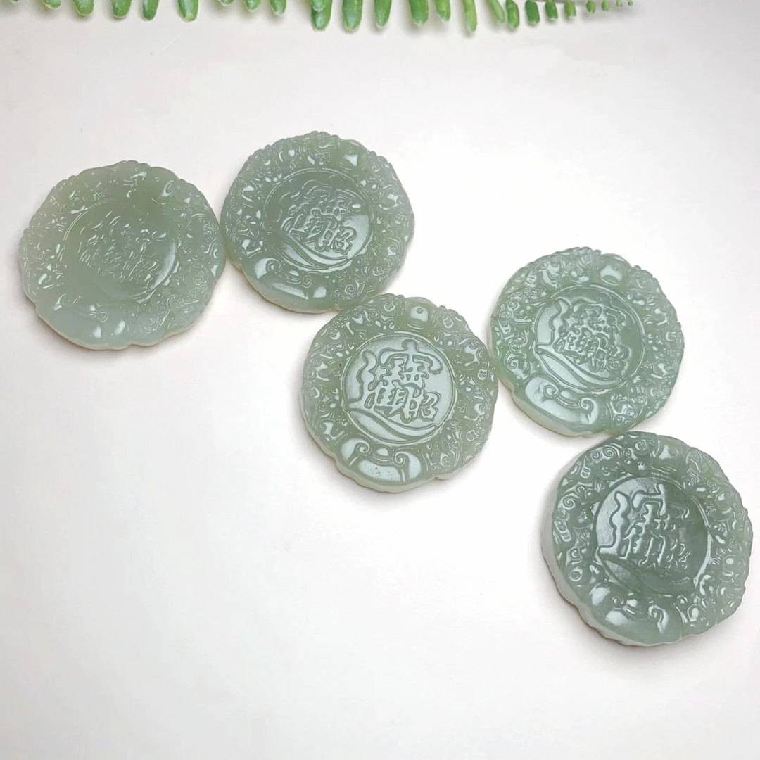 【小迪补贴】和田玉招财进宝吊坠多样性发货拍一发一