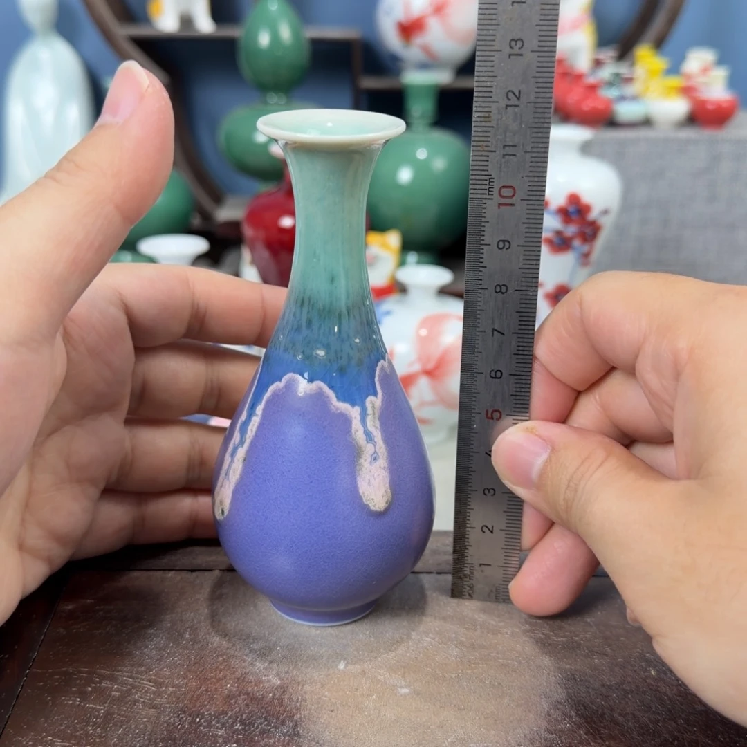 陶瓷手工小花器摆件