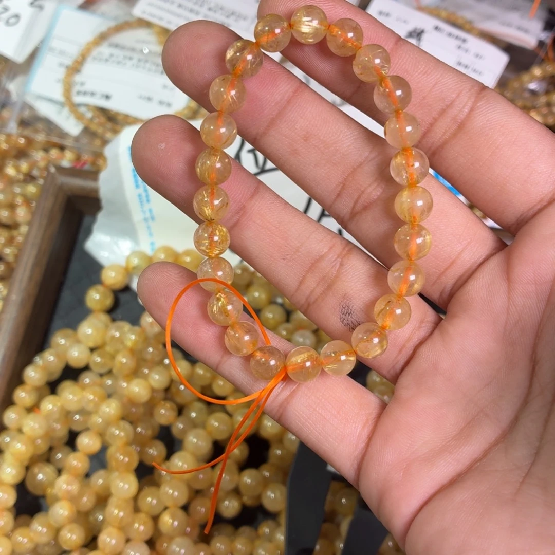 发晶手链未镶嵌卡7