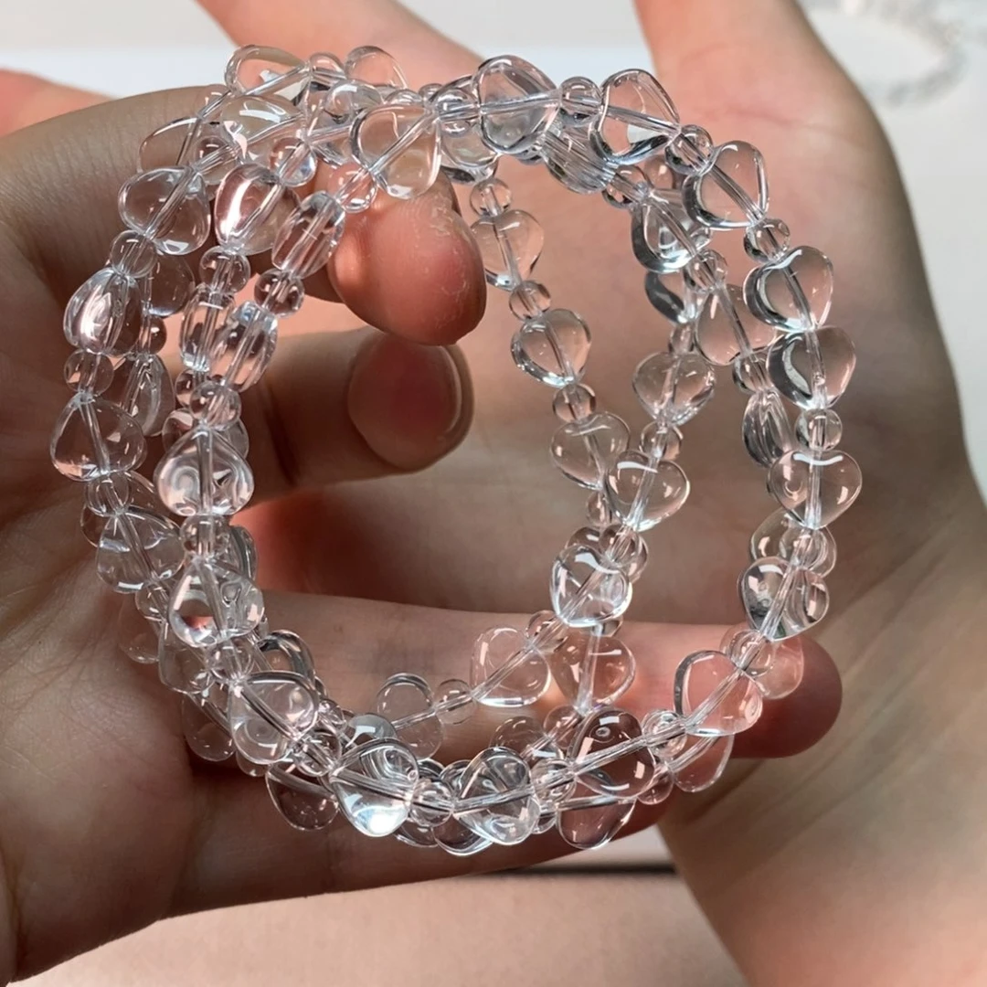 手串白水全净体 小爱心