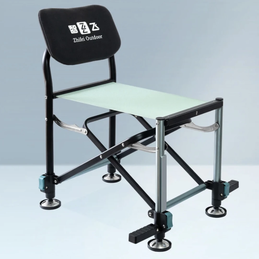 智飞青春版钓椅全地形全水域多功能便携折叠轻骑士钓鱼椅垂钓椅