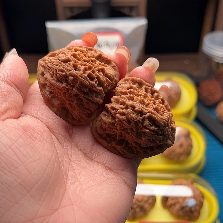 吊坠文玩核桃三角疆 全品