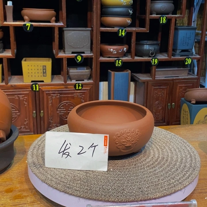 紫砂花盆紫砂艺术