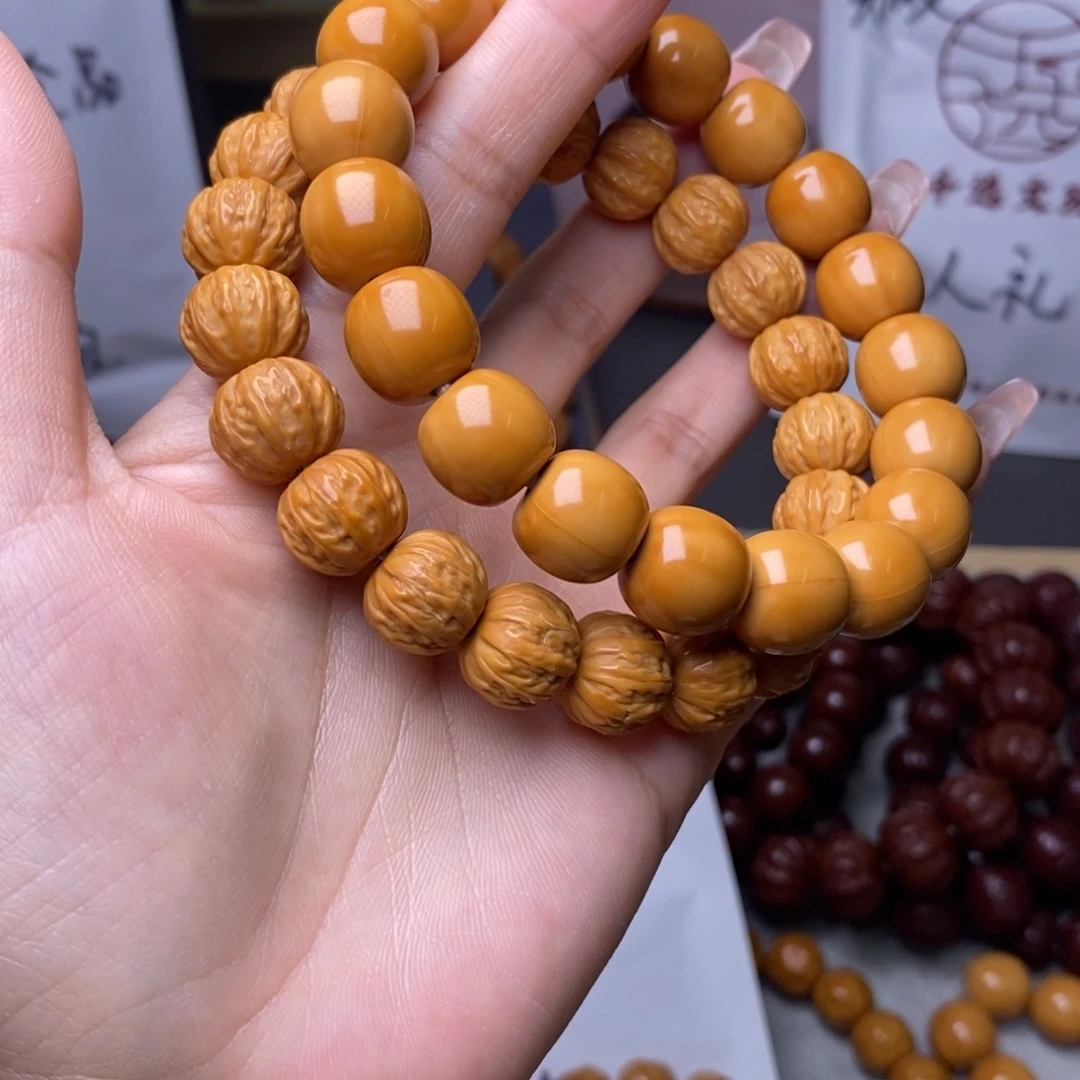 多***后手串文玩核桃小京八老型