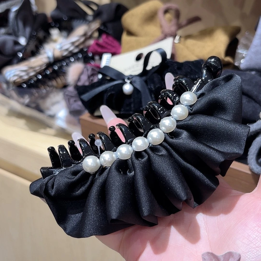 布艺铁合金发饰发夹