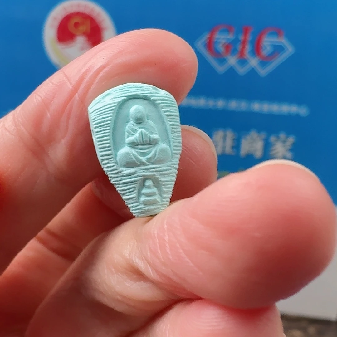 绿松石珠宝奇石未镶嵌