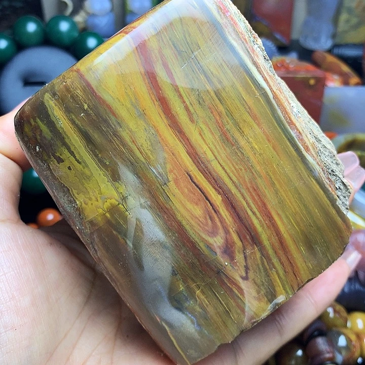 硅化玉未镶嵌吊坠(不含链)