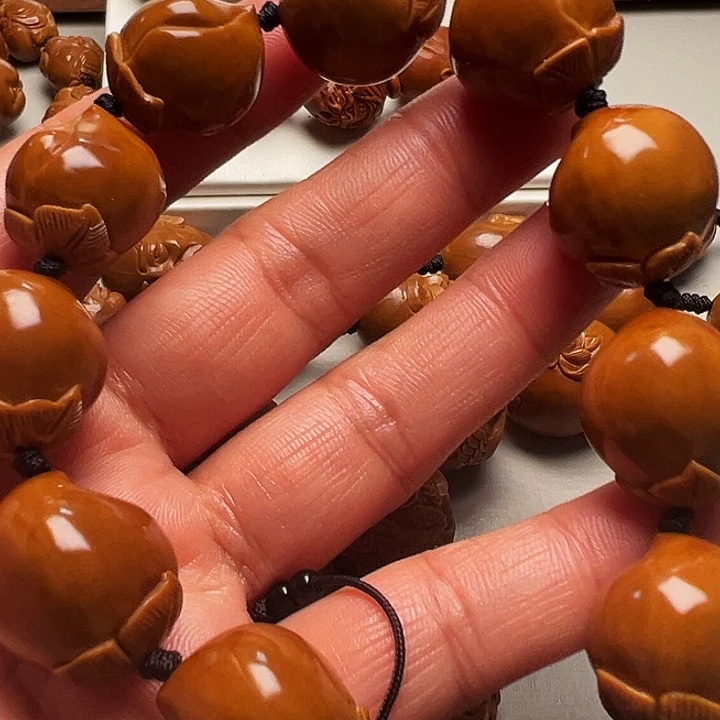 手串/手链橄榄核寿桃串