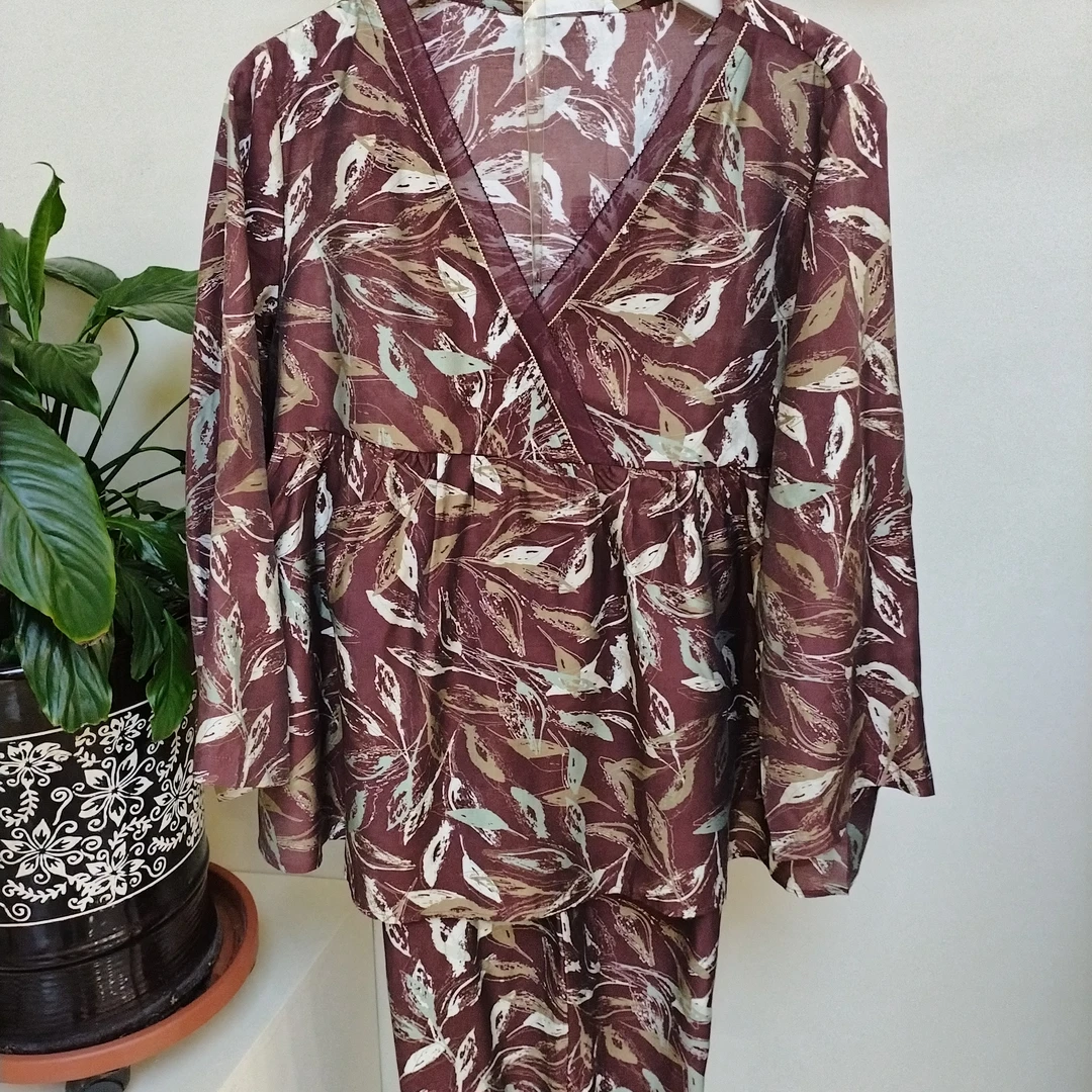 秋冬女士家居服长袖长裤
