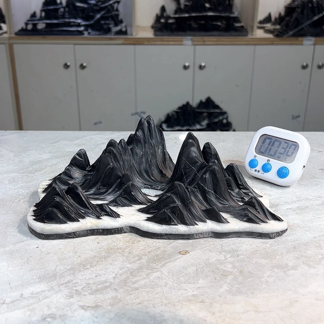 灵璧奇石博览会摆件玄*