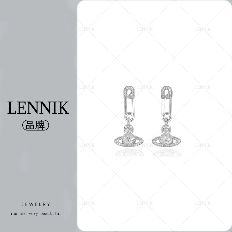 lennik/lennik-JIA轻奢经典百搭时尚土星耳钉