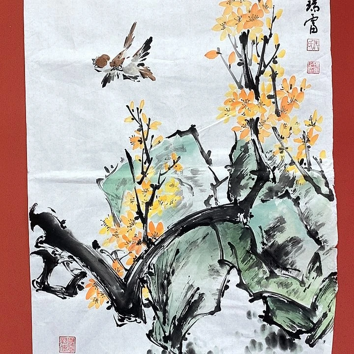 国画代瑞雷老师作品路