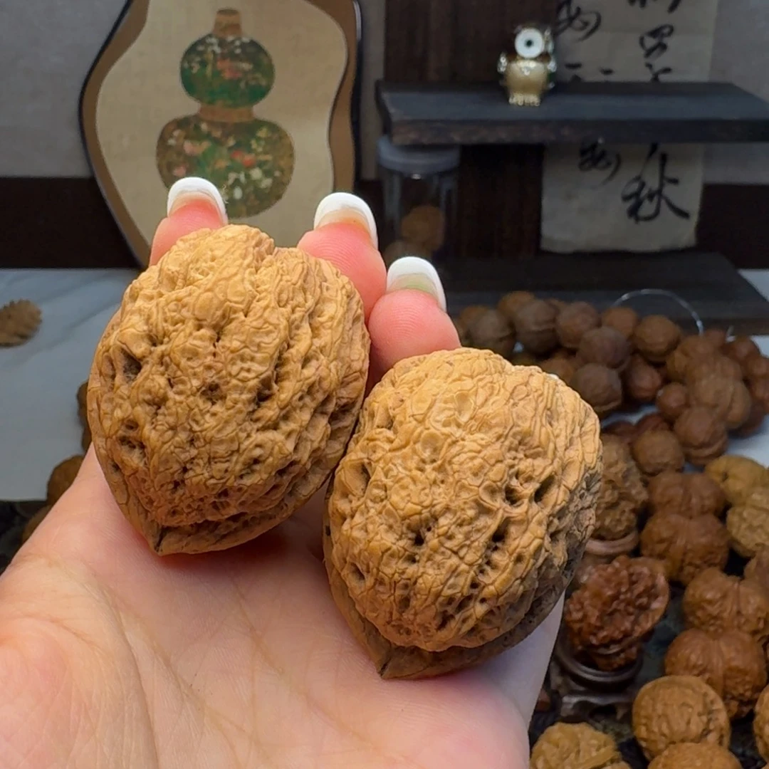 文玩核桃把件熔岩疙瘩包41.6