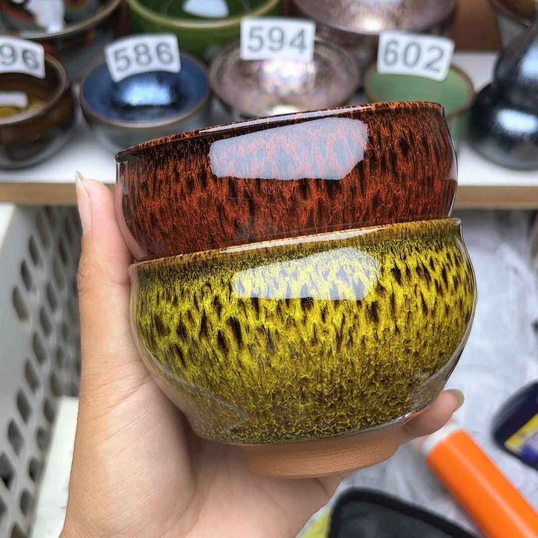 茶盏陶瓷提出显腿长