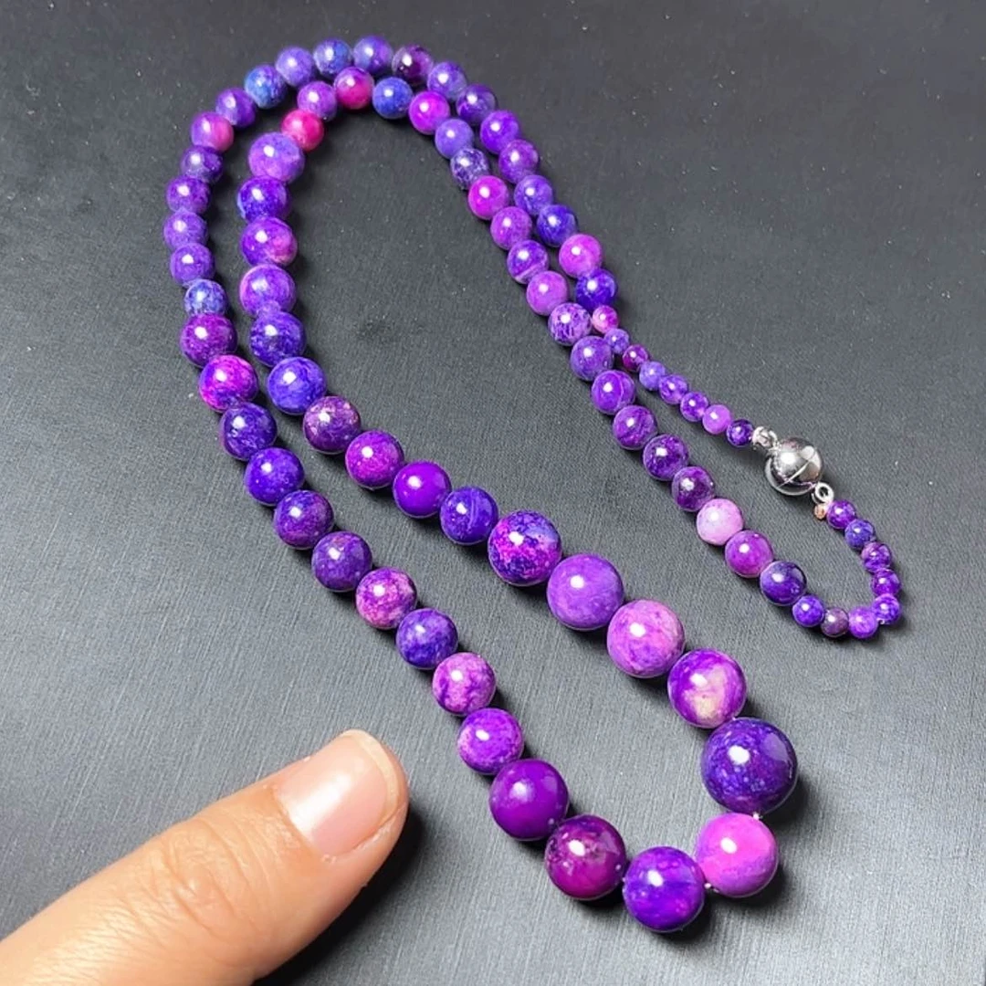 【闪购商品】琉璃DIY舒具石老油料幻彩丝绒泥地塔链夜莺爆紫