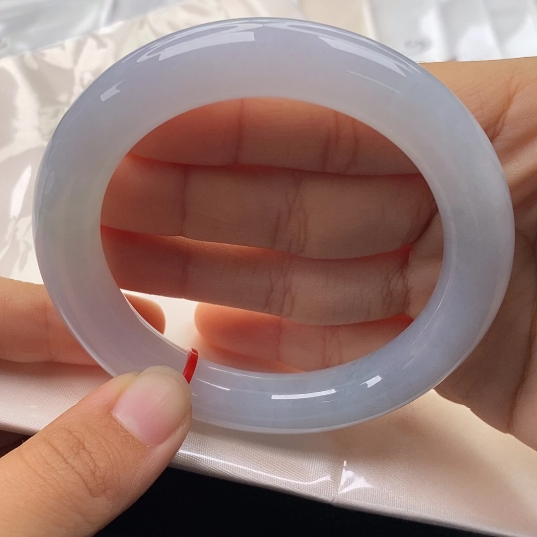 翡翠未镶嵌手镯（圆镯）5758圈