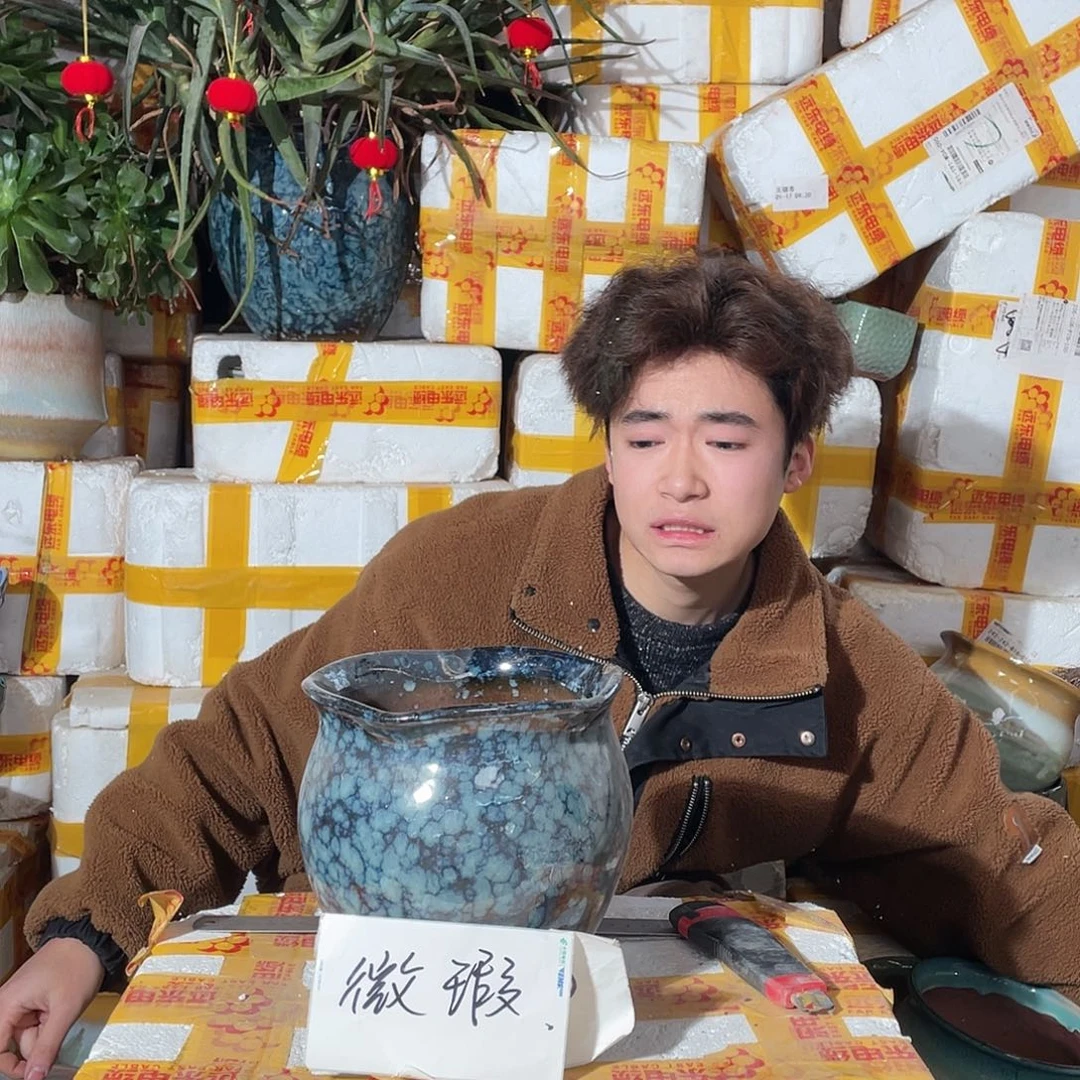 无铅玻璃天**爱宜兴紫砂花盆