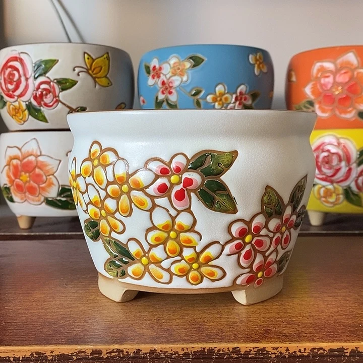 外14内13高10.5左右，纯手工制作，一单包邮